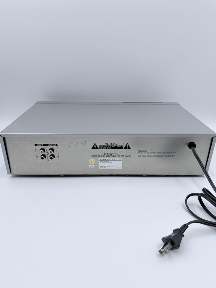 Sony TC-FX210 Stereo Cassette Deck