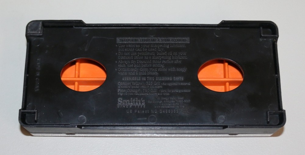 Smith's Micro-Tool Sharpening Tool - Fine Orange 750 Grit - Measures 6" x 2.5"