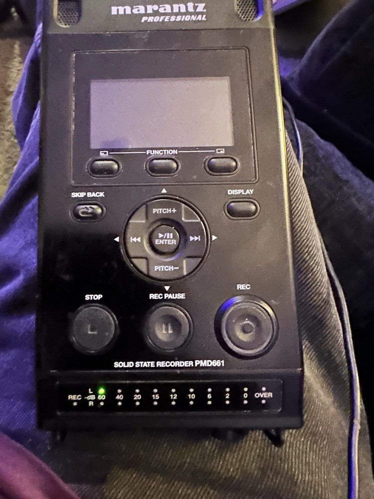 Marantz PMD661 Professional Recorder Parts Read Description