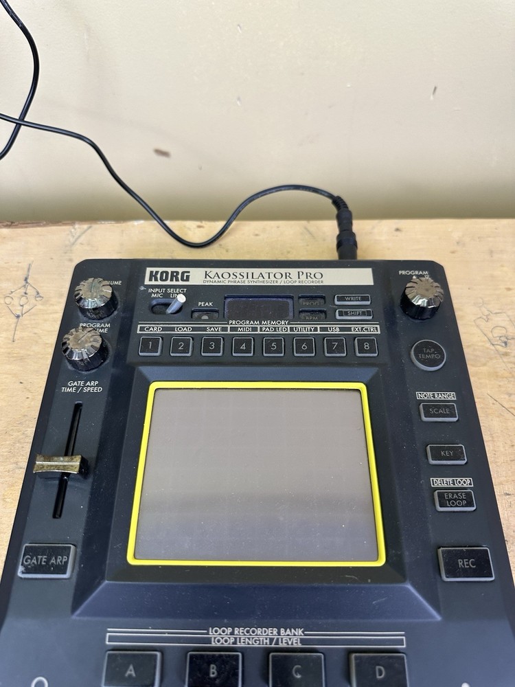 KORG Kaossilator Pro Dynamic Phrase Synthesizer / Loop Recorder - KO-1 PRO