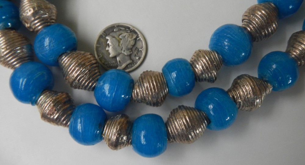Aegean Blue Beads Necklace