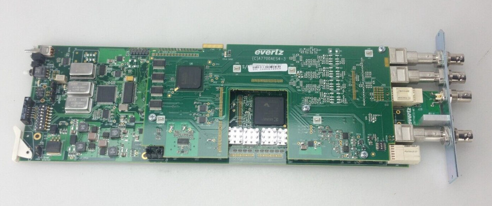 Evertz 7746FSE-HD HD/SD SDI Frame Synchronizer Sync W/ Back panel