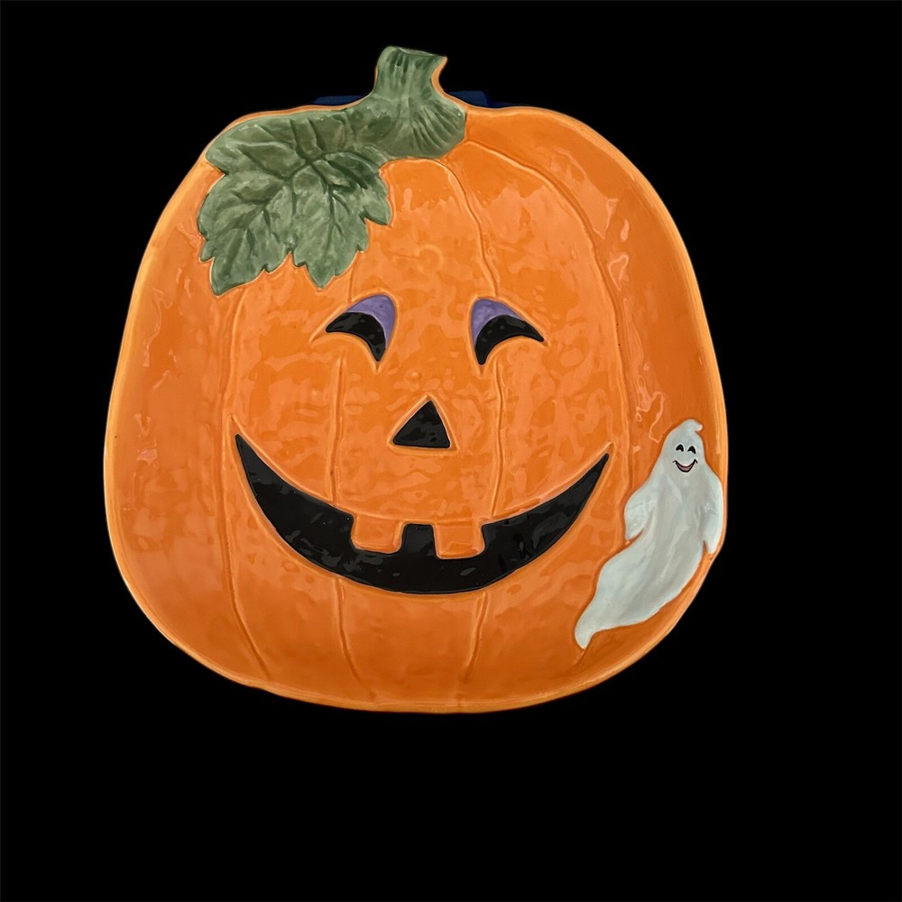 Vintage pumpkin platter