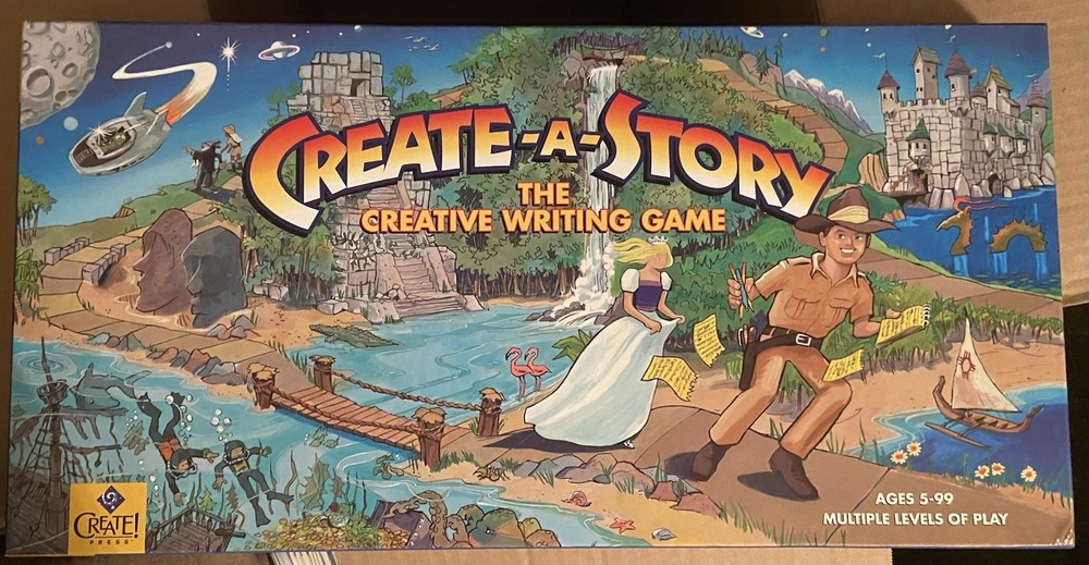 Create A Story Creative Writing Game And Workbook/Journal