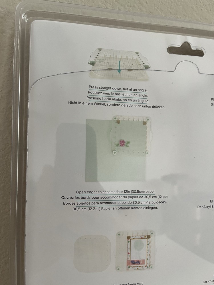 We R Memory Keepers Precision Press Advanced 5-Piece Scrapbooking Card Making