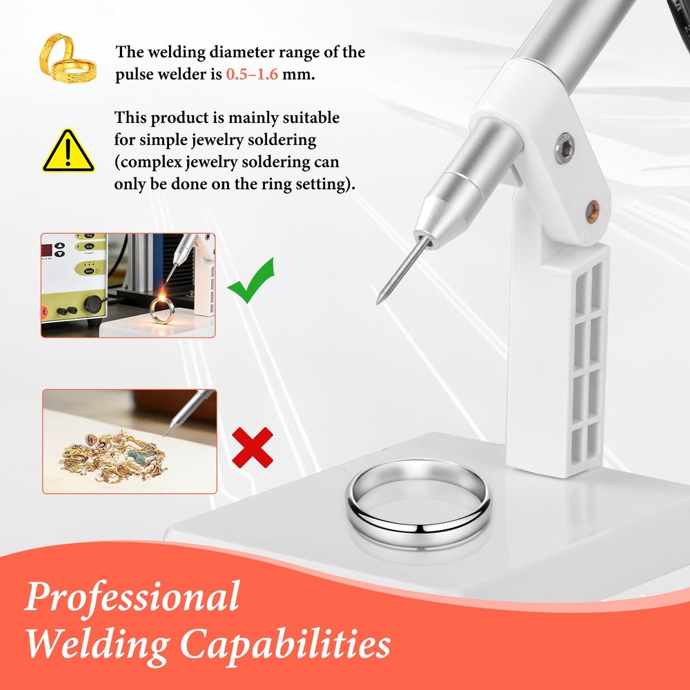 Jewelry Automatic Spot Welding Machine 110V 60HZ Pulse Argon arc Welding Machine