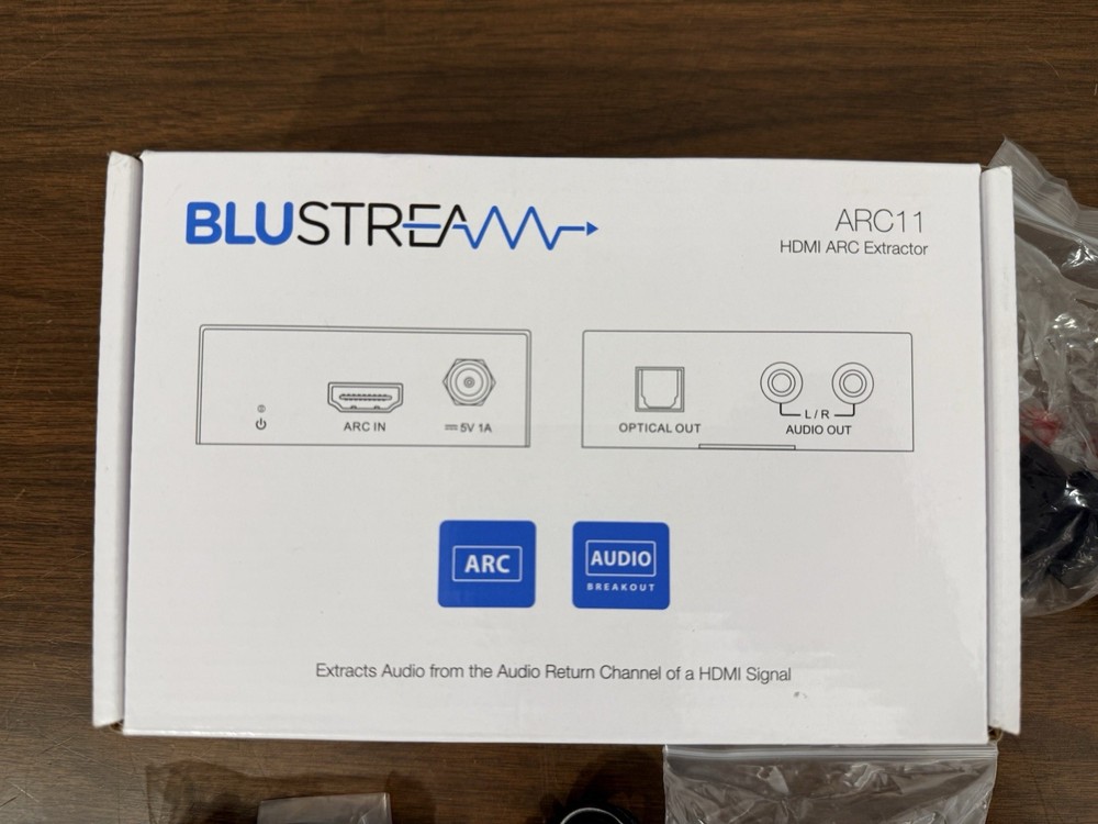 Blustream ARC11 HDMI ARC Extractor - New in Box