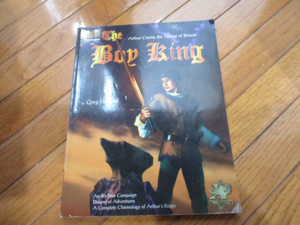 Pendragon RPG The Boy King 1997