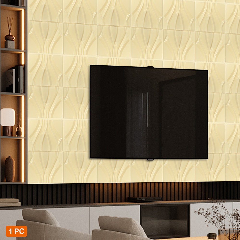 Beige Wall Mold 3D Background Wall Mold, ABS Mold for Interior Wall Decor New