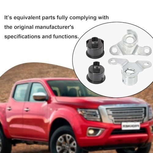 Tailgate Hinge Kit with Bushings for Frontier 2005-2021, Left & Right Rear Gate