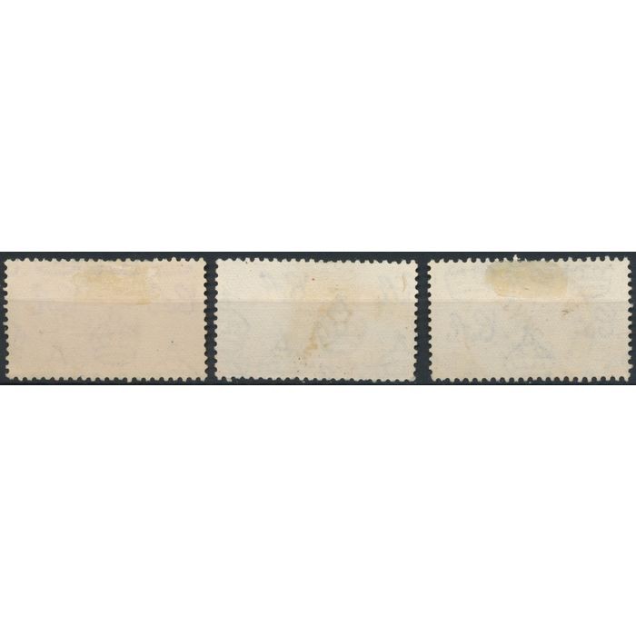 Coronation - Ceylon 1937 - FH - SG 383/5