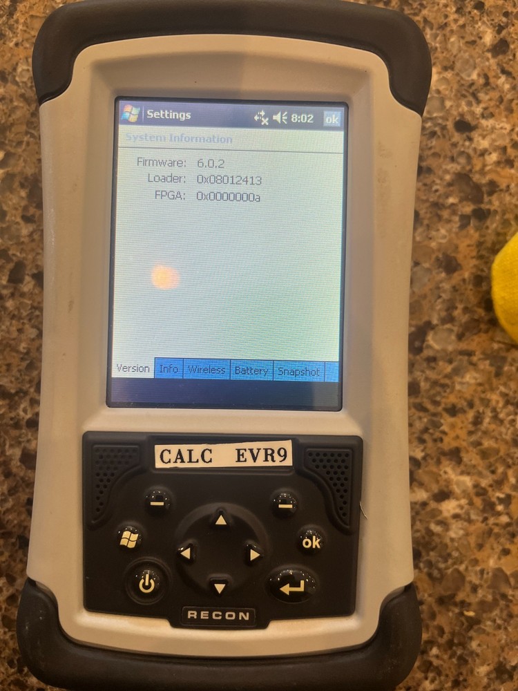 Trimble Recon Rugged Handheld Data Collector