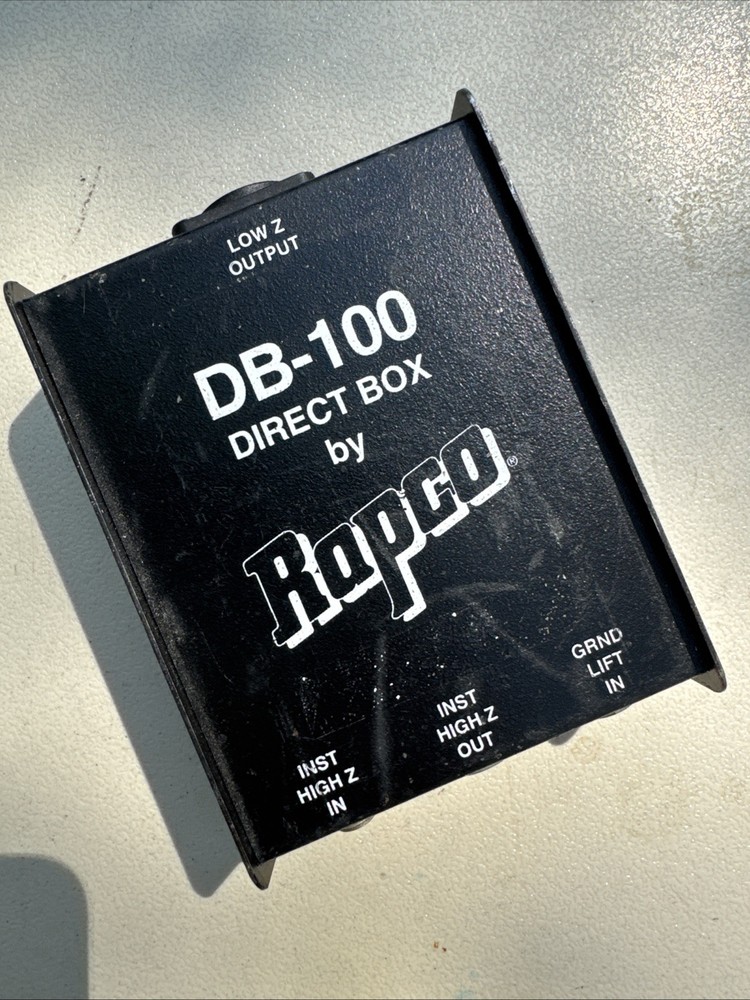 Rapco DB-100 Direct Box Used Works