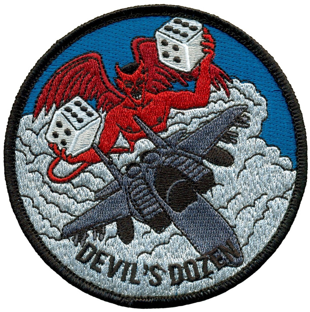 USAF 40th FLIGHT TEST SQUADRON – F-15 DEVIL’S DOZEN PATCH