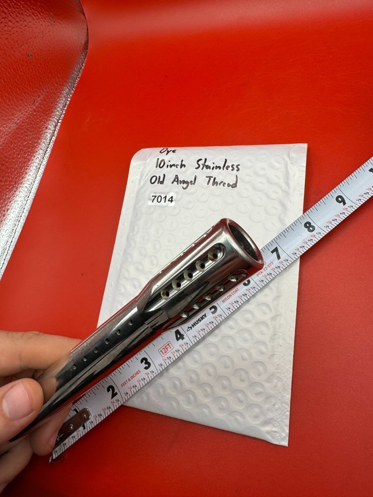 Dye 10 inch Stainless Old Angel Thread