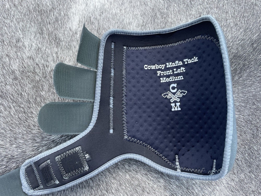 CM SureStep Splint and Bell Boots Full Set Grey MEDIUM