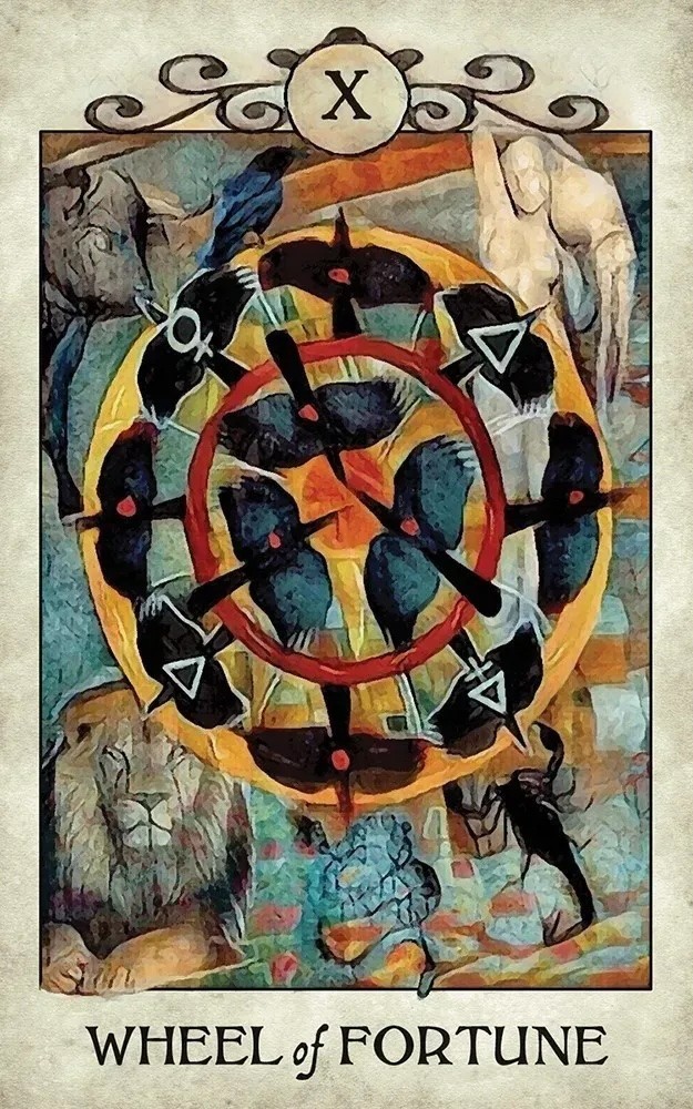 Crow Tarot Card Deck, Boxed Set with Deck and Book!