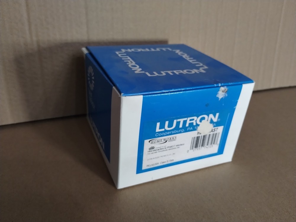 HWI-PHAST Lutron HW Interactive to PHAST Interface