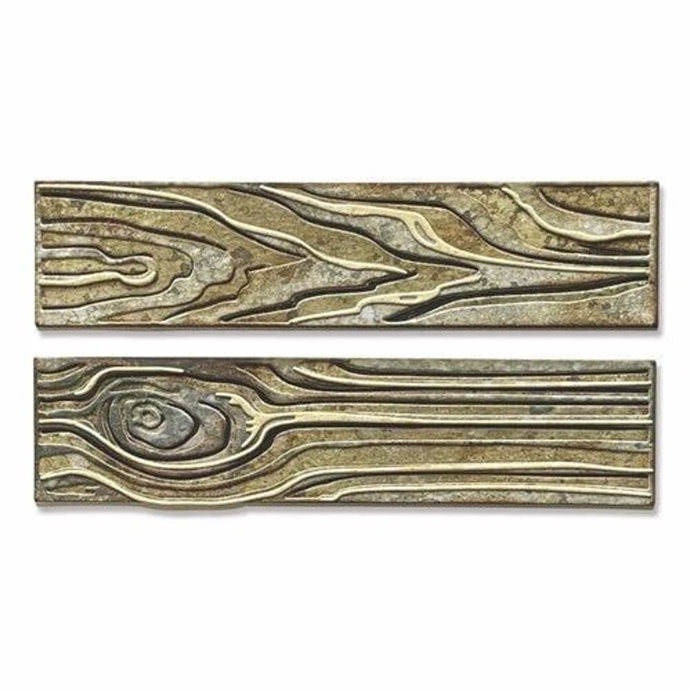 Tim Holtz Sizzix WOODGRAIN Colorize Thinlits Dies 665860