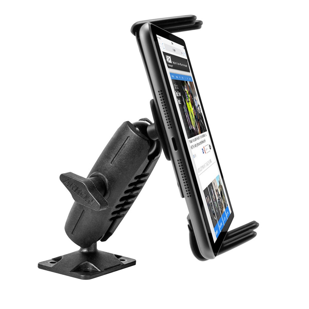Arkon Heavy Duty Car Drill Base Flat Surface Mount For Apple iPad Mini