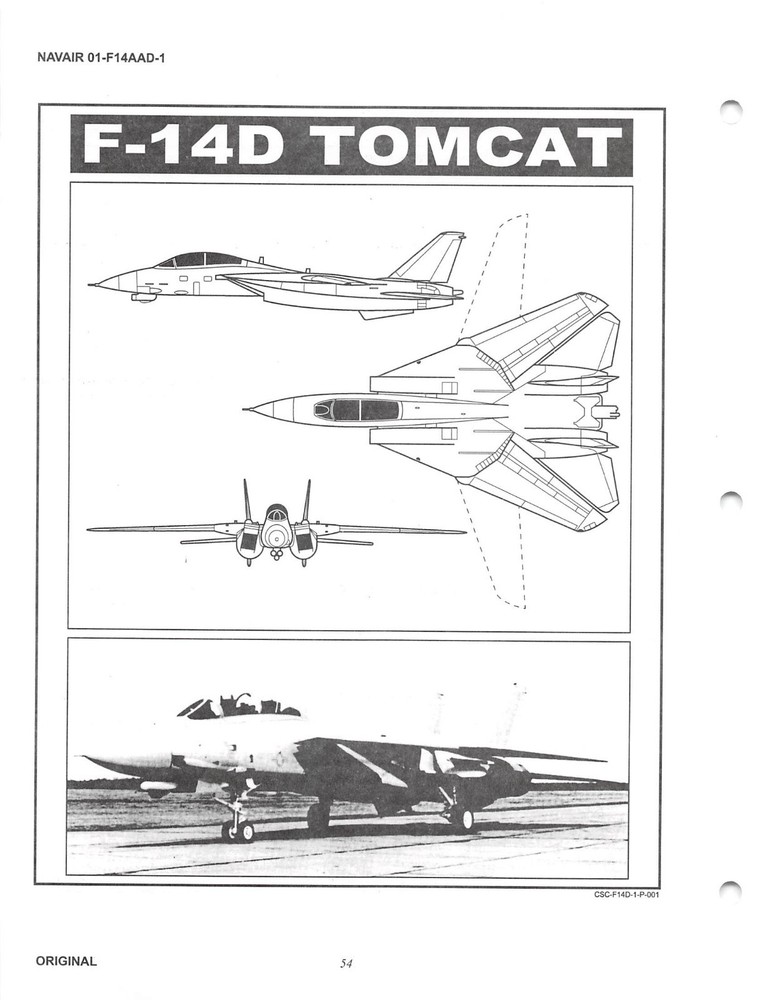 F-14D Super Tomcat Flight Manual Pilot's Handbook ......CD Version