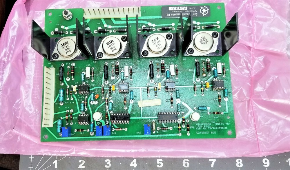PRC CORP. HYPERPULSE BOARD MODEL 100, D8-947-028-12 [B10S4]#4