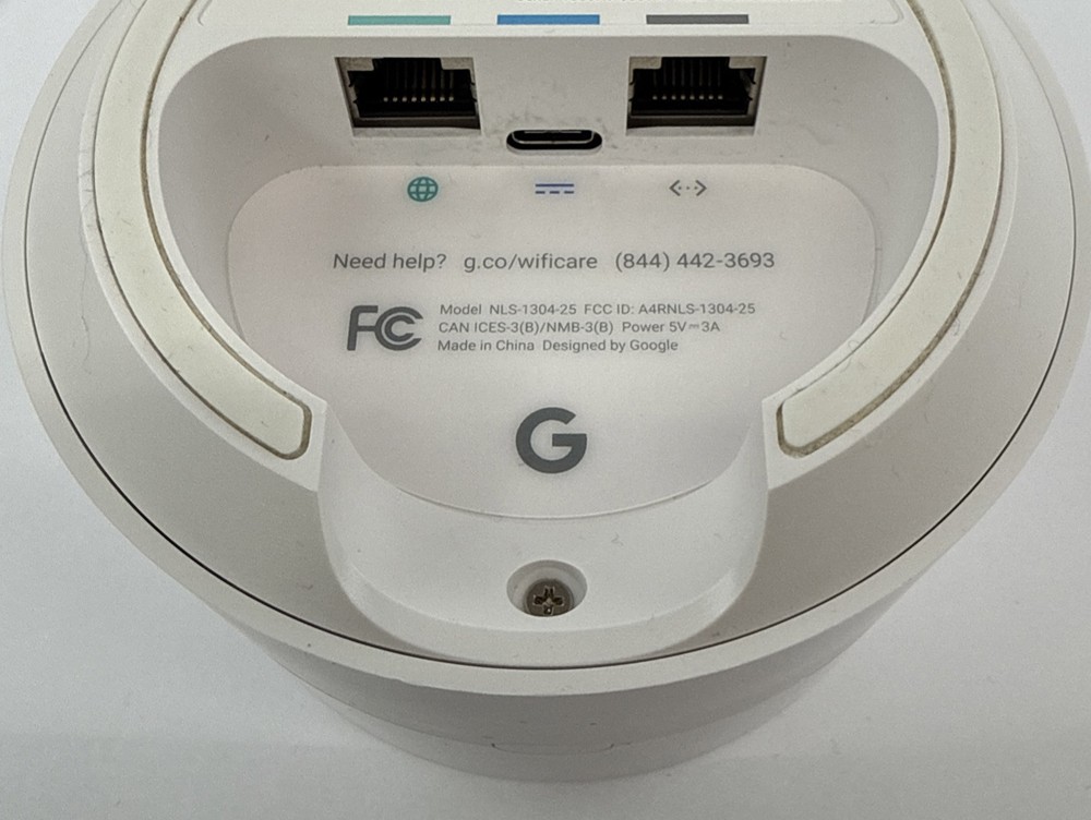 GOOGLE NLS-1304-25 WiFi System 1-Pack Router Replacement For Whole Home Coverage