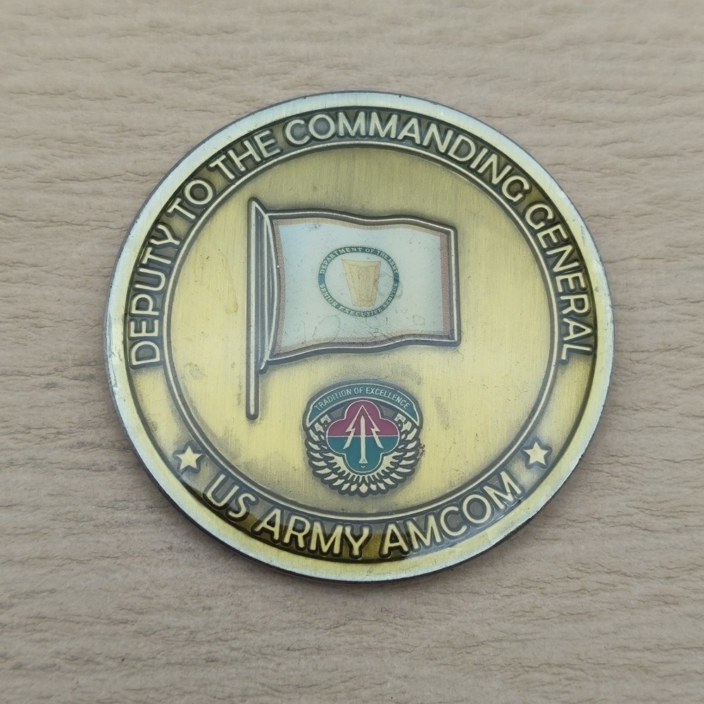 US ARMY AMCOM Challenge Coin #2