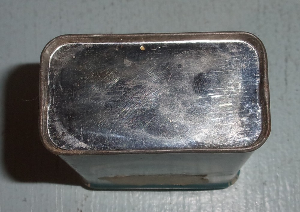 Vintage Crescent Pure Spices Pepper Tin Can Container
