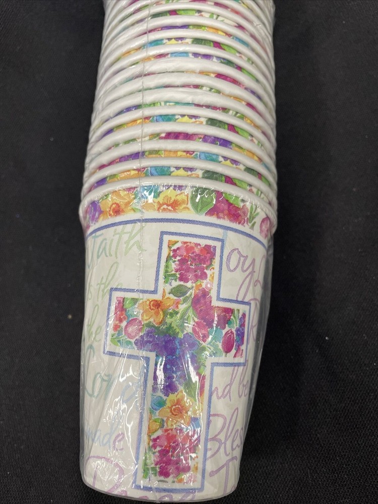 Joyful Blessings 9oz Hot/cold Cups 18 Ct Religious