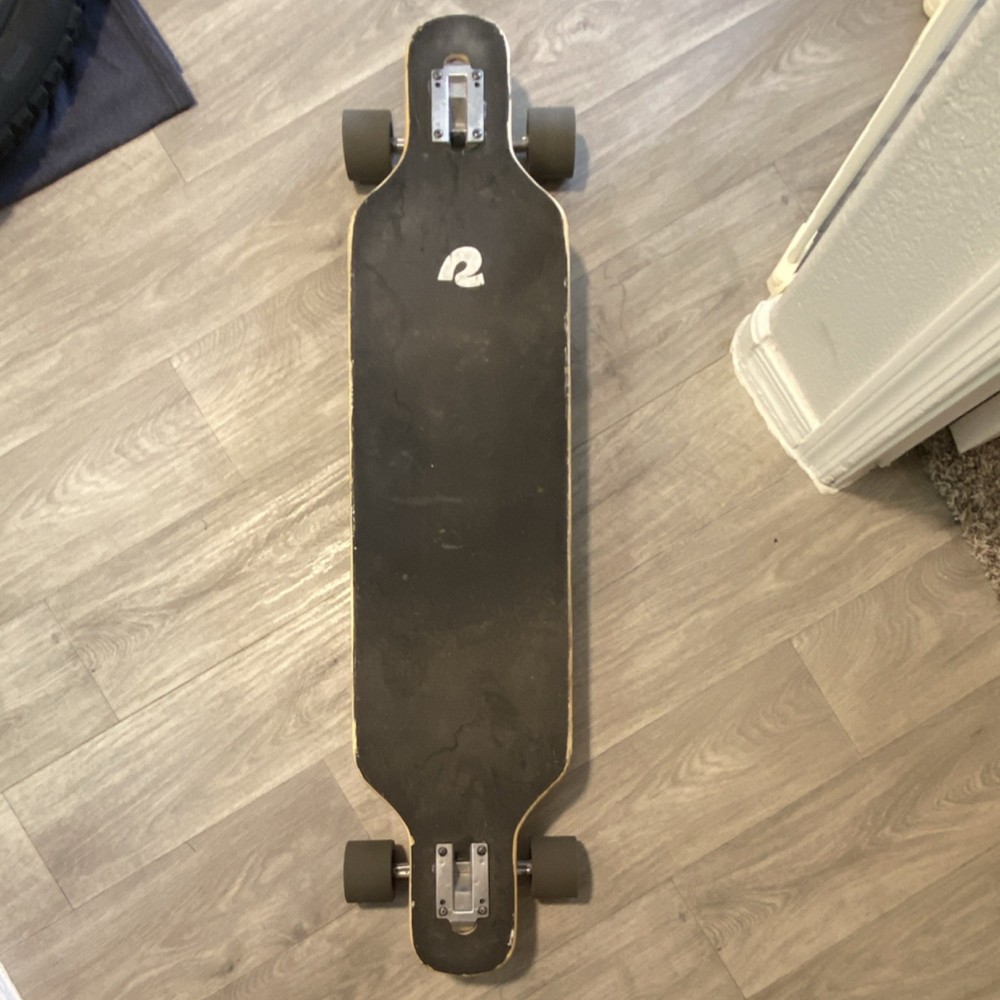 Retrospec Bamboo Longboard With Rubber Wheels