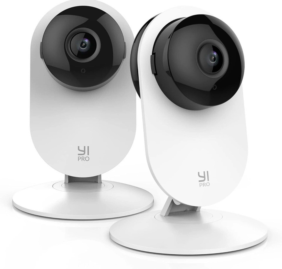 YI Pro 2pc Home Camera 2K Wireless IP Security Surveillance System Night Vision