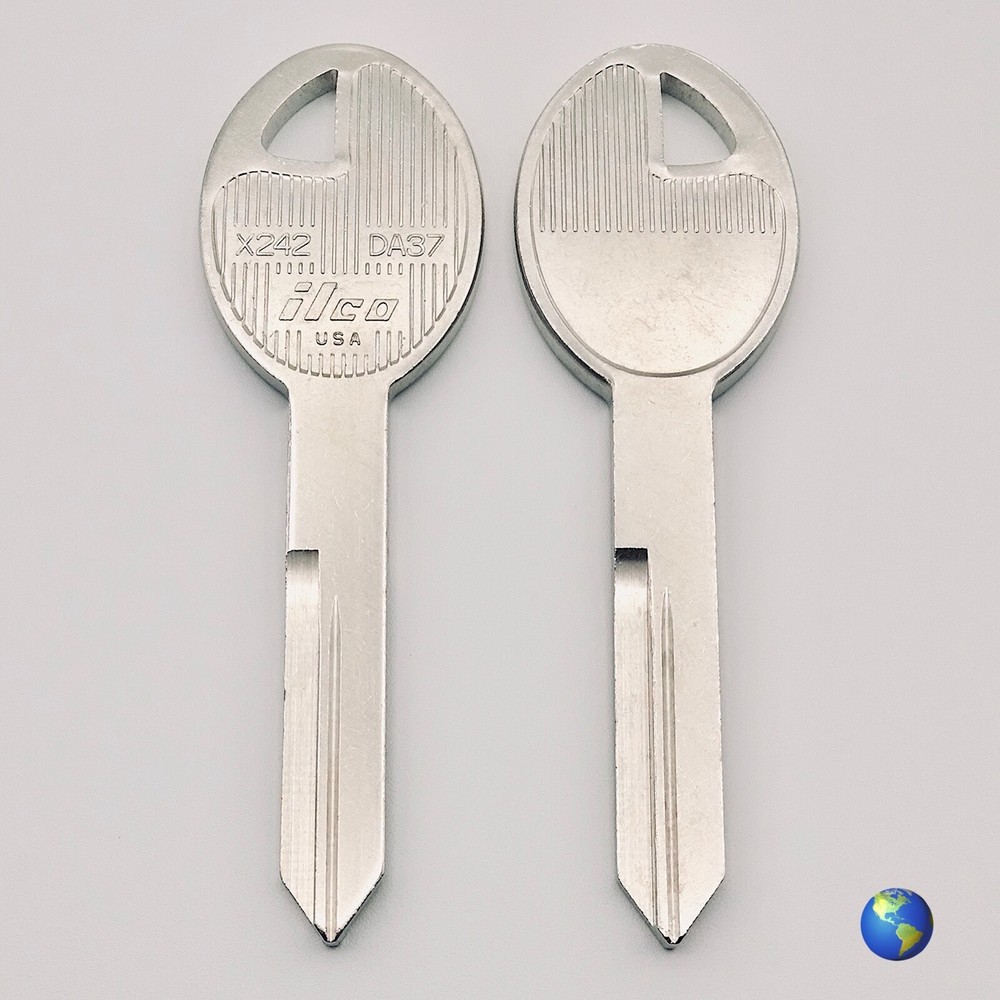 DA37 Key Blanks for Various Models by Nissan (3 Keys)