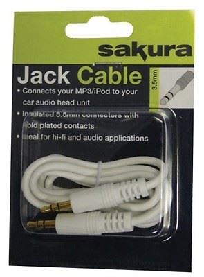 Aux Interface - Jack Cable - 3.5mm SAKURA SS4924 (Auxiliary Interfaces)