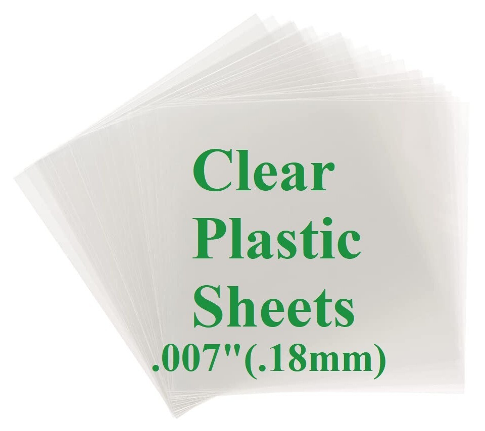 12"x12" Clear Plastic Stencil - Crane (ME30)*****