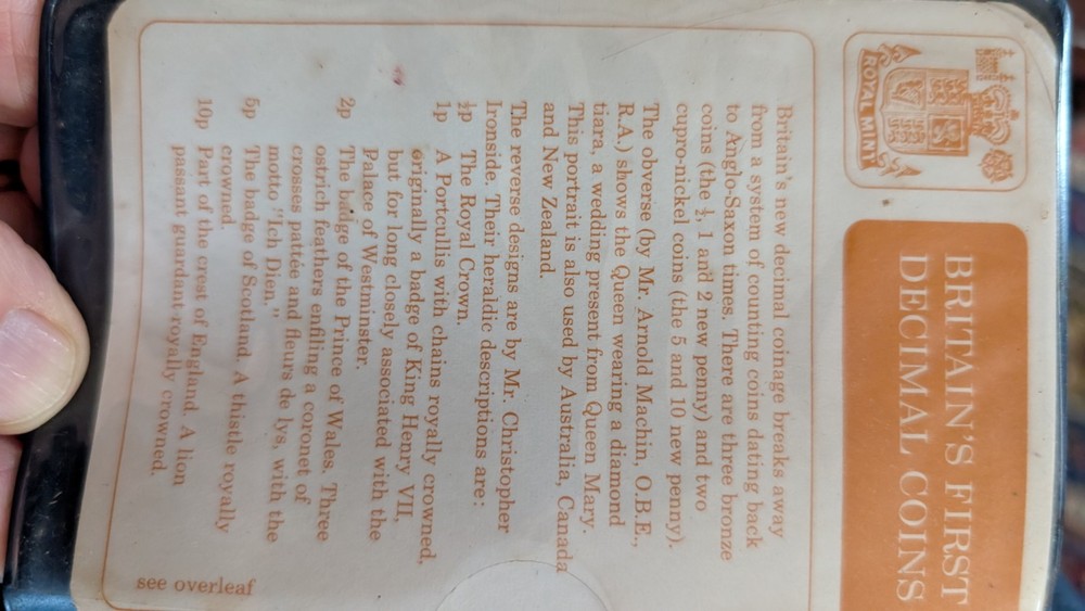 Britain's First Decimal Coins