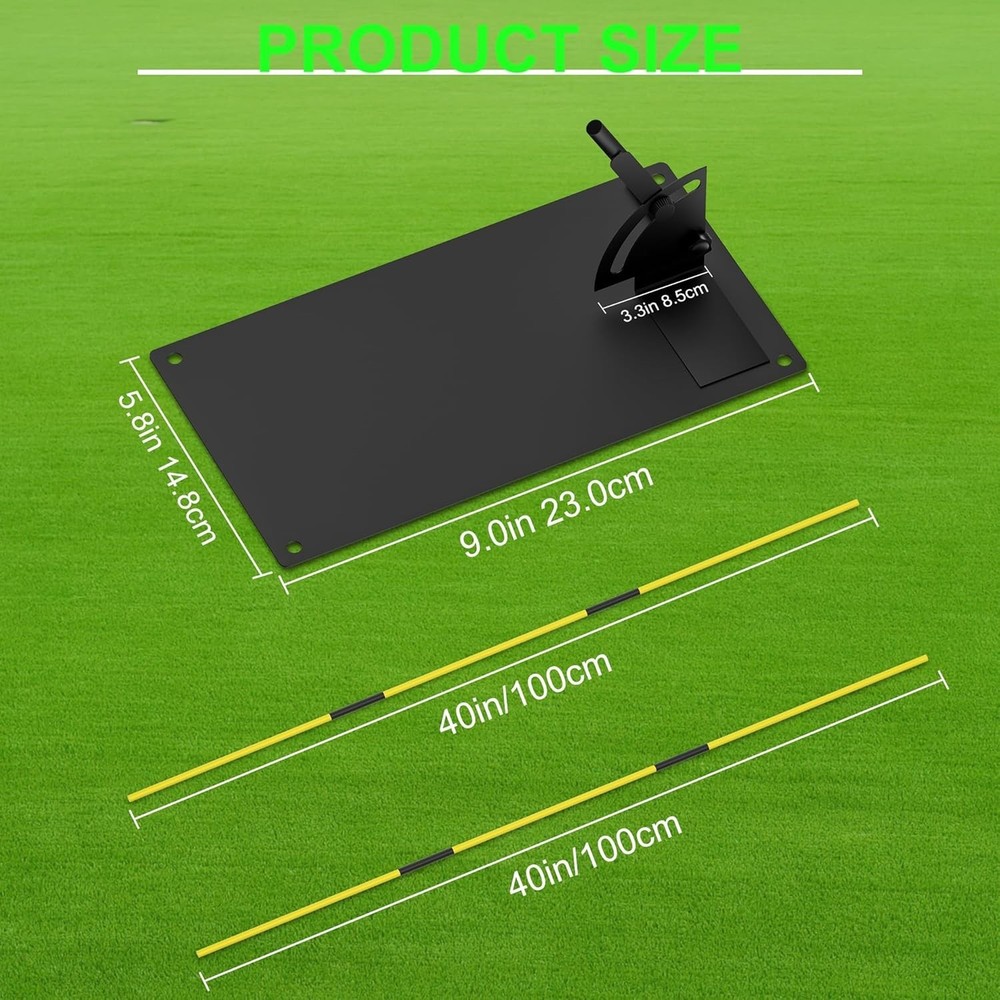 Golf Sticks Alignment Aid Golf Alignment Rods for Aiming, Putting, Full Swing