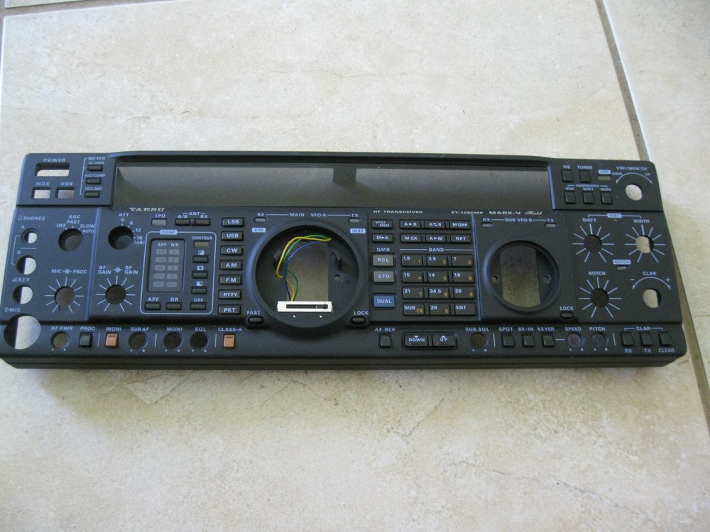 Yaesu FT-1000MP Mark V Field FRONT Panel in Very Nice shape