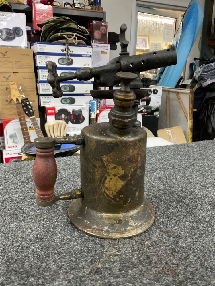 Vintage Clayton & Lambert brass blow torch