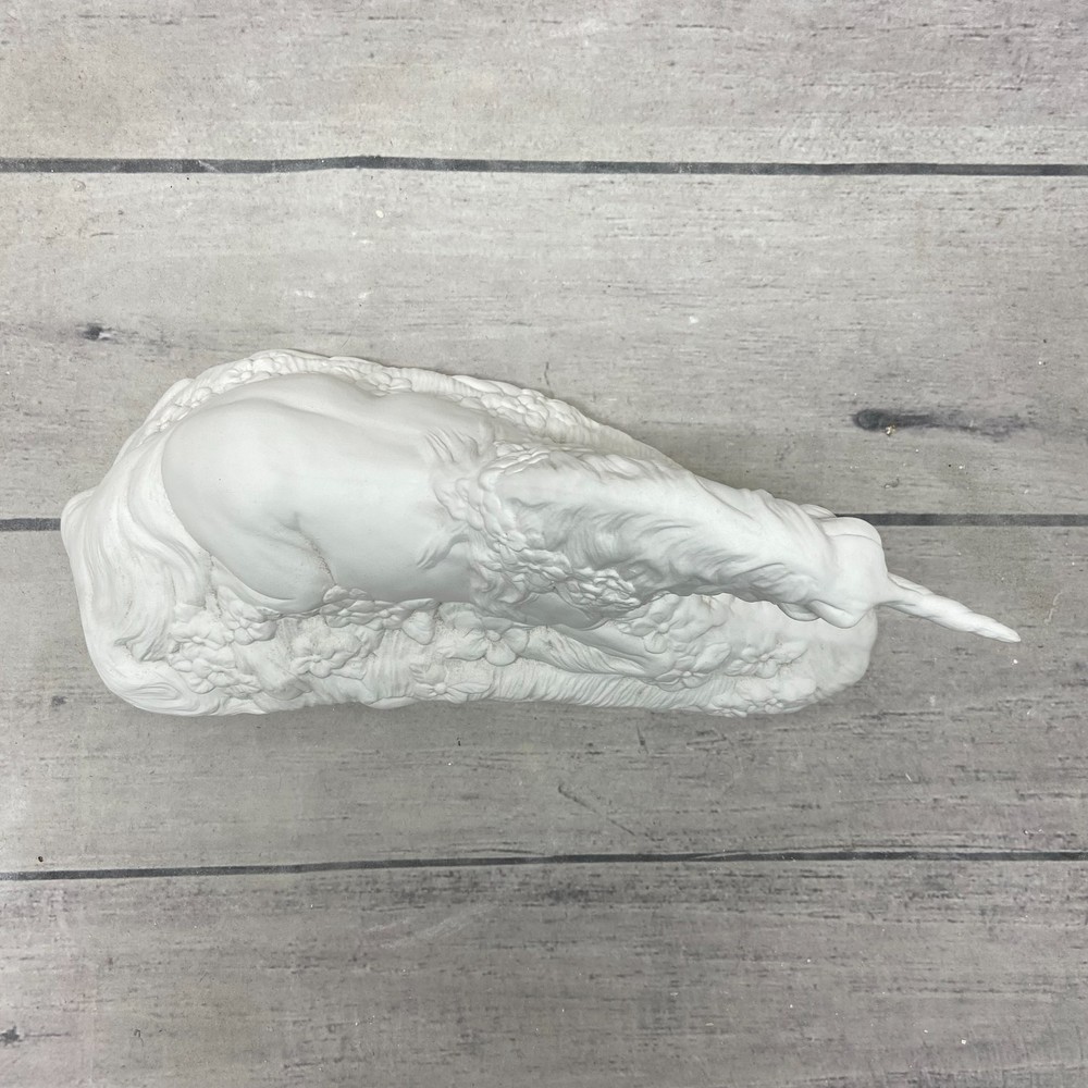 Unbranded Ceramic Casting Mold Bisque Unicorn Statue Figurine