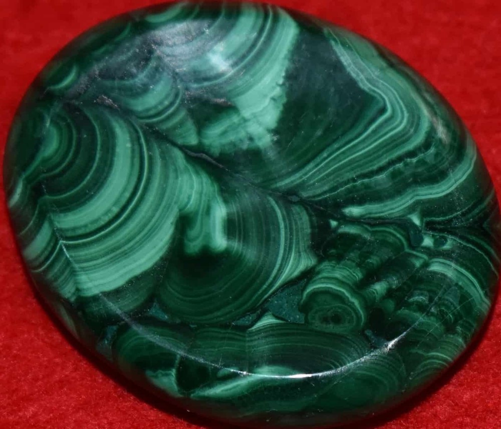 Malachite Worry Stone #5