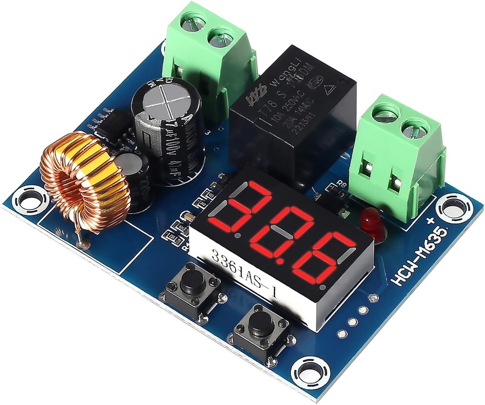 3Pcs XH-M609 DC Voltage Protection Module Low Voltage Disconnect Switch Cut off