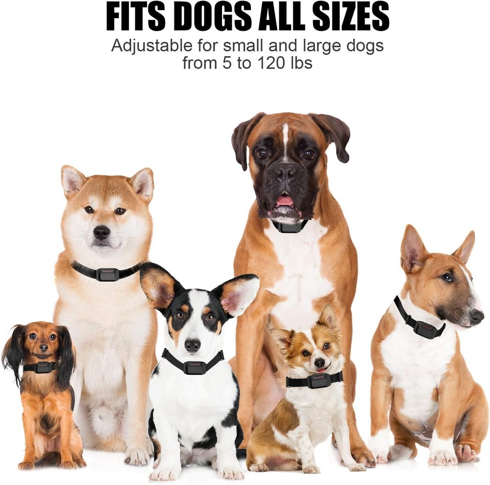 Automatic Anti Bark Barking Dog Shock Control COLLAR Device Small Medium Large