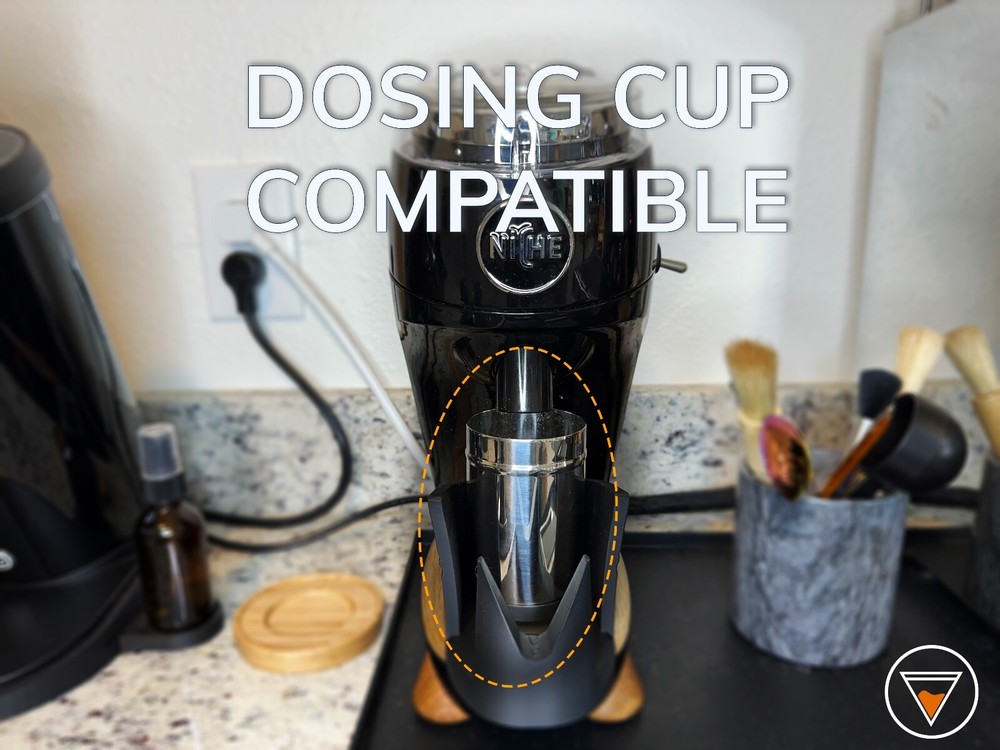 Niche Zero: 58mm Portafilter Dosing Stand | Direct Dosing | Easy Setup