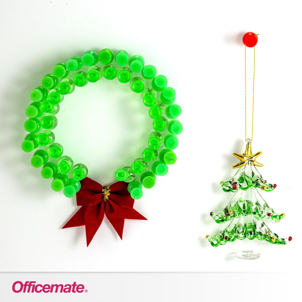 Officemate Translucent Push Pins (35710)