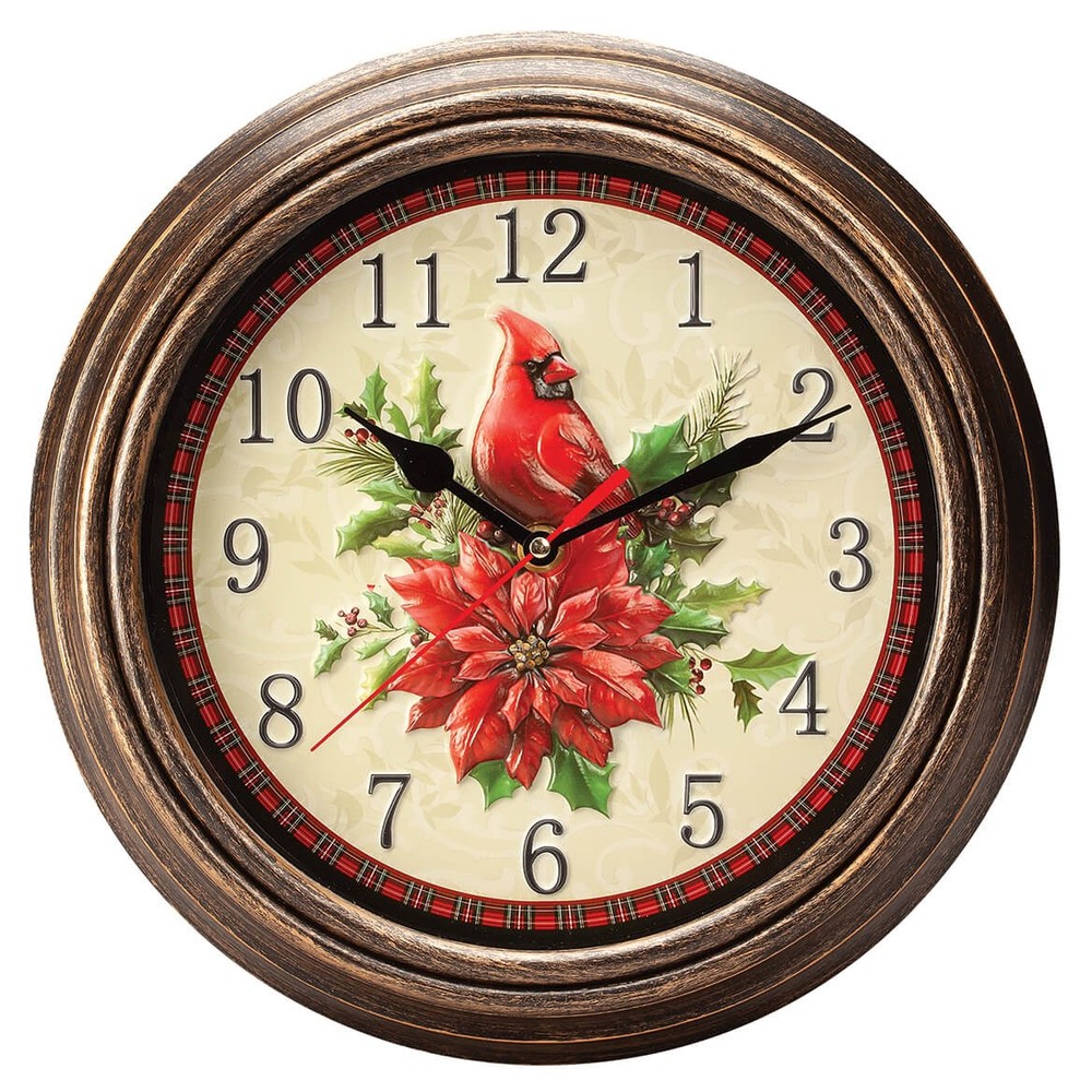 Cardinal Wall Clock 3D
