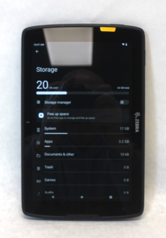 Zebra ET40 ET40AA Rugged Android Tablet 8” WiFi 2D Scanner