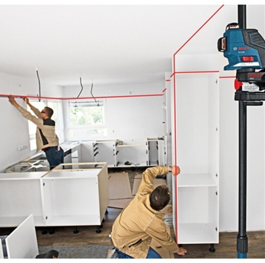NEW BOSCH BP350 Telescoping Pole System Laser Mount