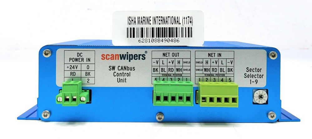 Scan Wipers 10021M2 SW CANbus Wiper Control Unit