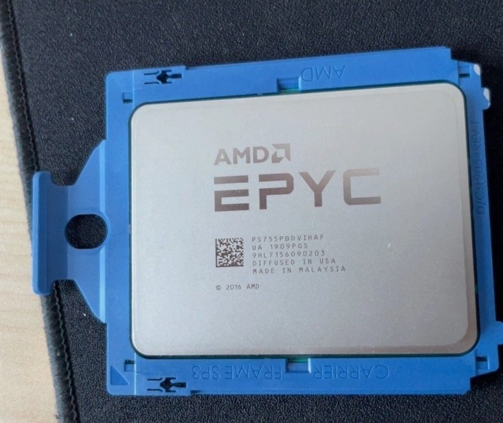 AMD EPYC 7551P Server CPU 32-Core 2.0GHz Socket SP3 180W Processor 64MB Cache